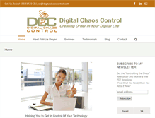 Tablet Screenshot of digitalchaoscontrol.com